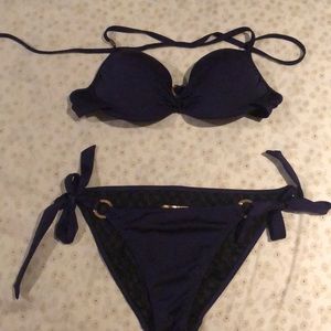Victoria Secret two piece swim - NAVY BLUE.